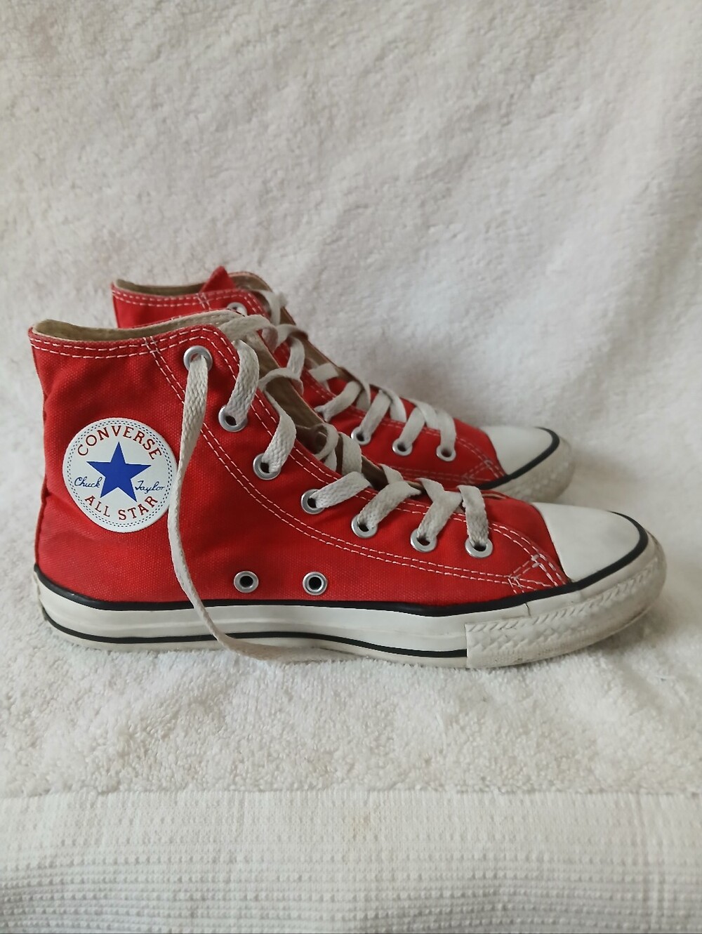 Red Converse All Stars